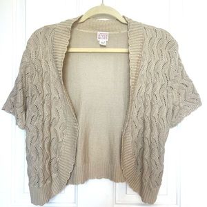 Canyon Blues Tan Shrug